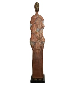 Naida Seibel, 20th Century, Untitled (Standing Figure)
