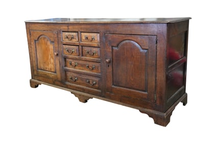 A Welsh Oak Dresser Base