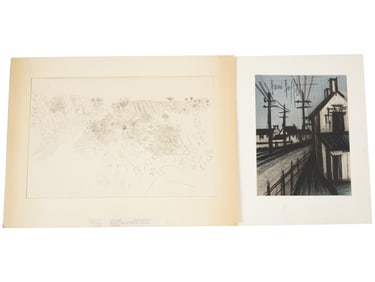 After Raoul Dufy and Bernard Buffet (Two Works)