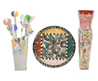 A Group of Contemporary Studio Pottery