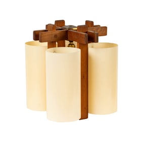 A Vintage Modernist Ceiling Light Fixture