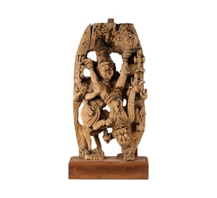 An Indian Wood Carving