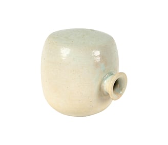 A Korean White Porcelain Bale-Form Jar