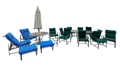 A Brown-Jordan Patio Furniture Set