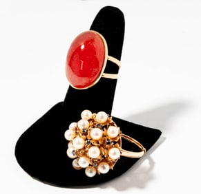 Two Yellow Gold Rings