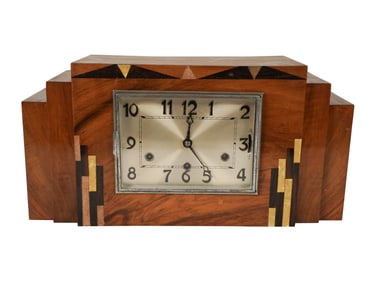 An Art Deco Mantel Clock