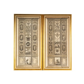 Two Antique Italian Architectural Engravings After Volpato