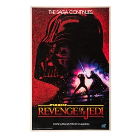 A Star Wars Revenge of the Jedi Poster
