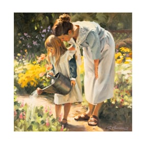 Tom Browning, Eugene, OR B. 1949, Garden Chores