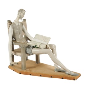 A Lladro Porcelain Figure of Don Quixote