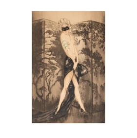 Louis Icart, 1888-1950, Masked