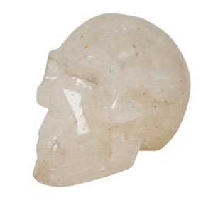 A Rock Crystal Skull