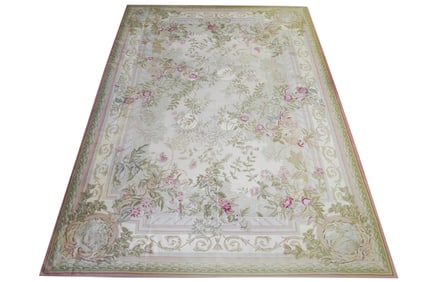 An Aubusson-Style Rug 17'6" x 12'