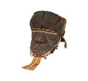 A Congolese Kuba Bwoon Mask