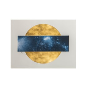 Lita Albuquerque, B. 1946, Trajectory Through the Sun - Exhalation No. 5