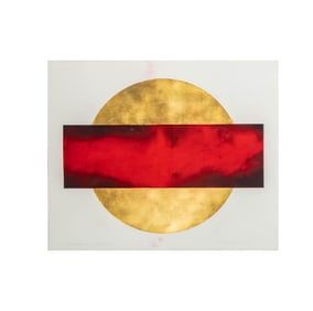 Lita Albuquerque, B. 1946, Trajectory Through the Sun - Exhalation No. 6