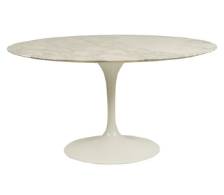 Eero Saarinen for Knoll: Tulip Round Dining Table