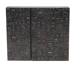 A Victor Delfin Wall Sculpture