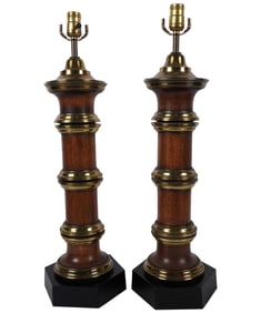 A Pair of MasterCraft Table Lamps