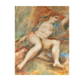 Harry Carmean, B. 1922, Reclining Nude