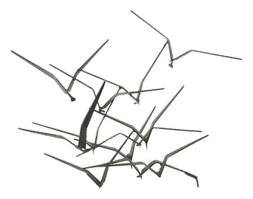 A Curtis- Jere Birds in Flight Wall Sculpture
