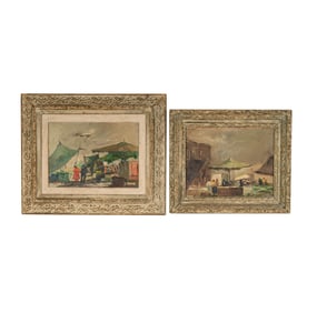 20th Century: Two Works (Market Scenes)