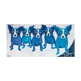 George Rodrigue, 1944-2013, Blue Dogs