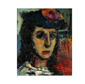Robert Aaron Frame, 1924-1999, Portrait of a Woman