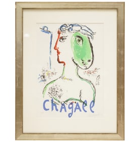 After Marc Chagall, 1887-1985, L'Artiste Phenix