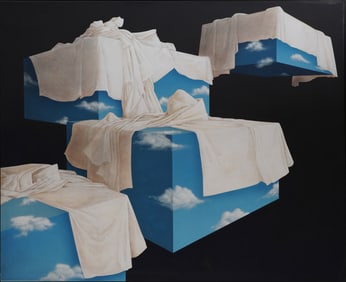 Charley Brown, 1945-2018, Covered Skies