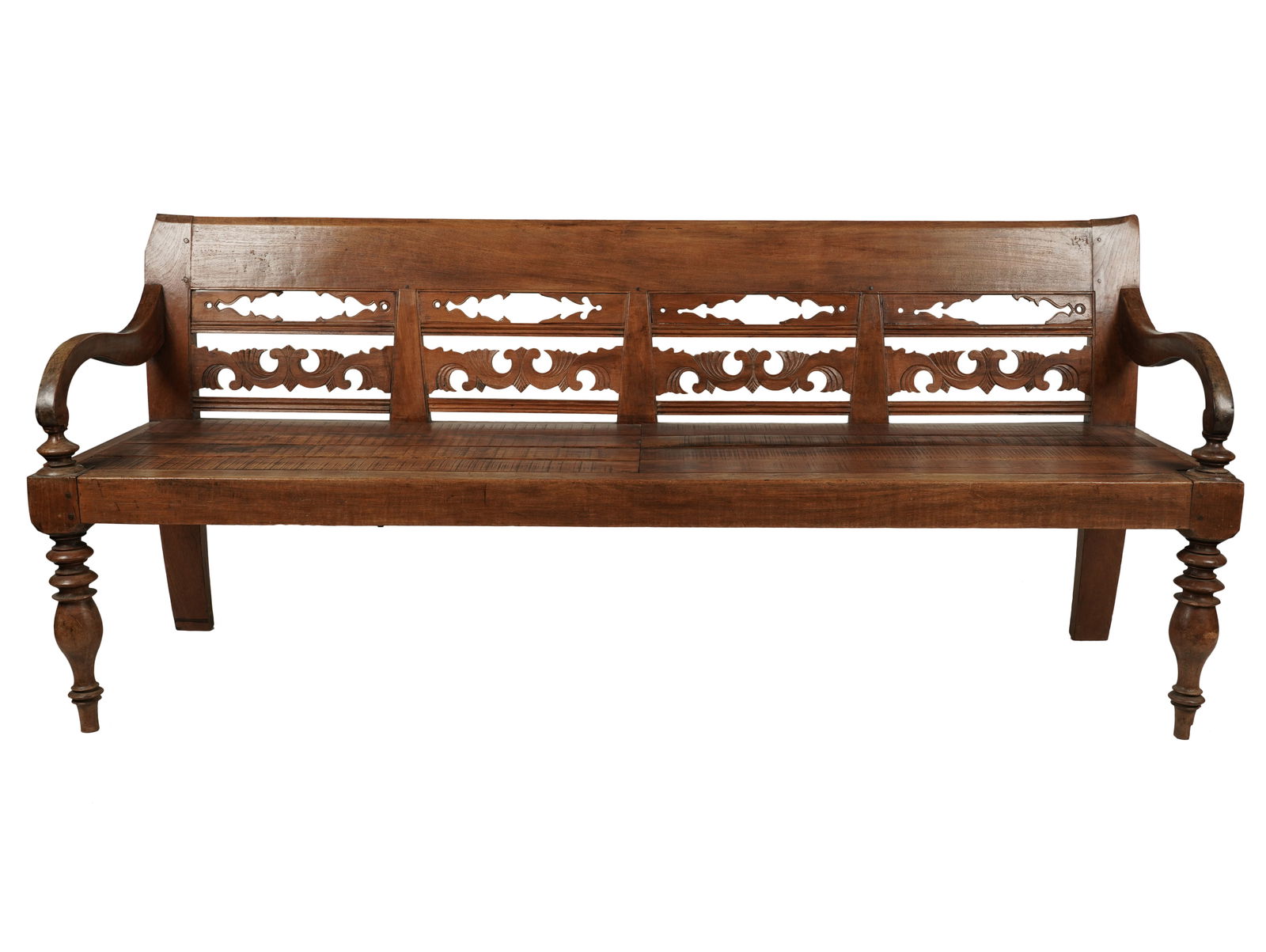 A Carved Wood Bench (1 of 11)