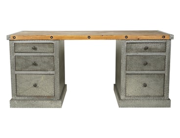 A Zinc-Clad Desk