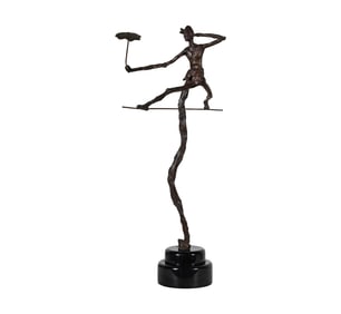 Victor Salmones, 1937-1989, Figure on Tightrope