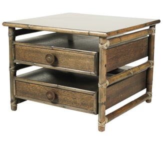 A McGuire Lamp Table