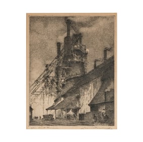 Leon Rene Pescheret, 1892-1961, Open Hearth Furnaces