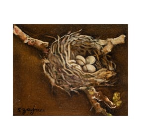 Josef Szajna, 1922-2008, Untitled (Bird's Nest)