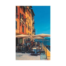 Tom Swimm, B. 1950, Mediterranean Cafe II