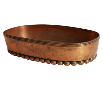 A Hector Aguilar Mexican Copper Bowl / Jardiniere