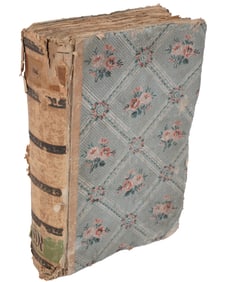 An Antique Book of Hand Painted Coats-of-Arms