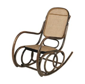 A Thonet-Style Bentwood Rocker