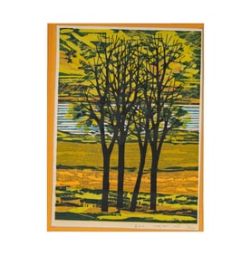 Fumio Fujita, B. 1933, Trees