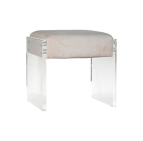 A Lucite Bench