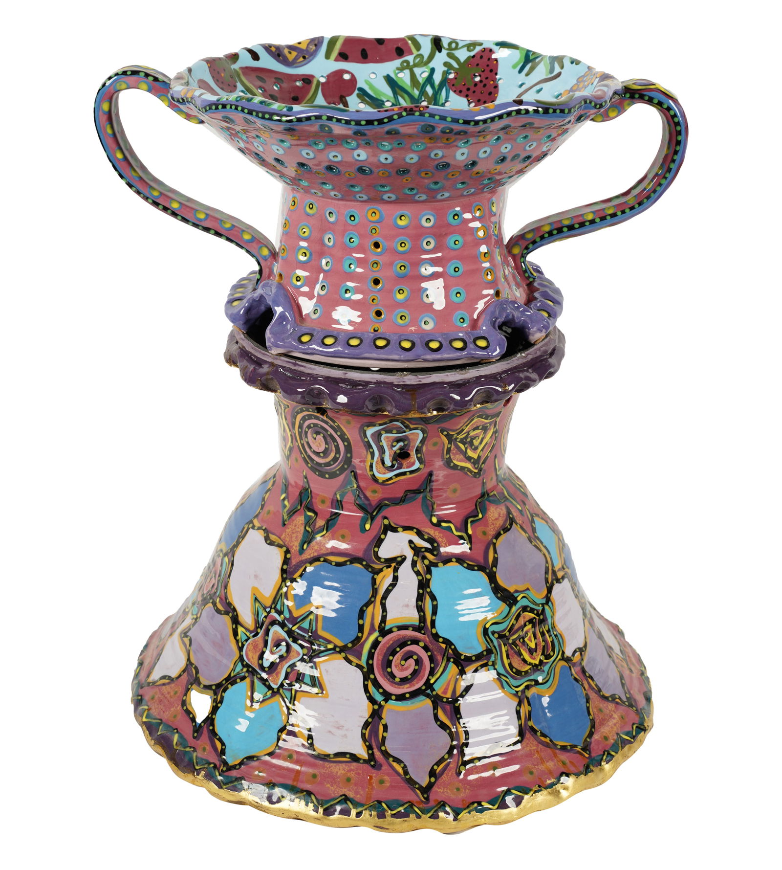 Two Vintage Art Pottery Vessels (1 of 11)