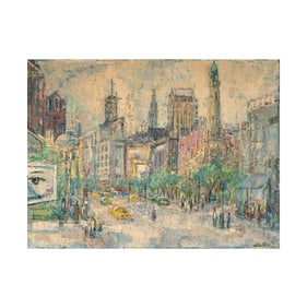 Hilda Rubin, 20th Century, Cityscape