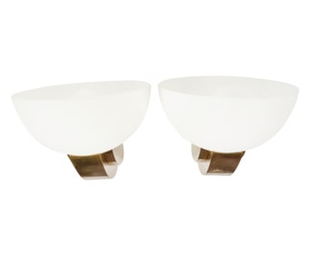 A Pair of Jean Perzel Art Deco Sconces