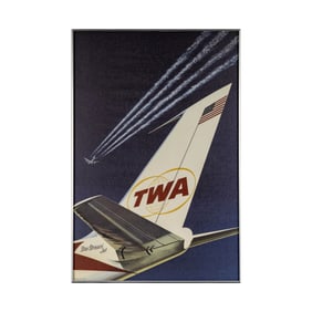 A Vintage TWA Poster