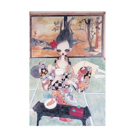 Aya Takano, B. 1976, The Weightless Room