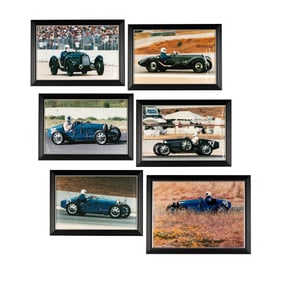 Six Images of Peter Mullin Racing