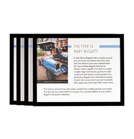 Four Bugatti Theme Posters