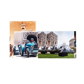 A Group of Four Large Vintage Photographs